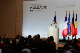Maia Sandu la Paris: „Mulțumim pentru solidaritate și pentru angajamentele de sprijin”